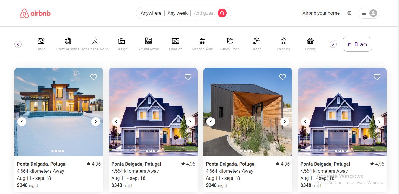 airbnb project preview photo